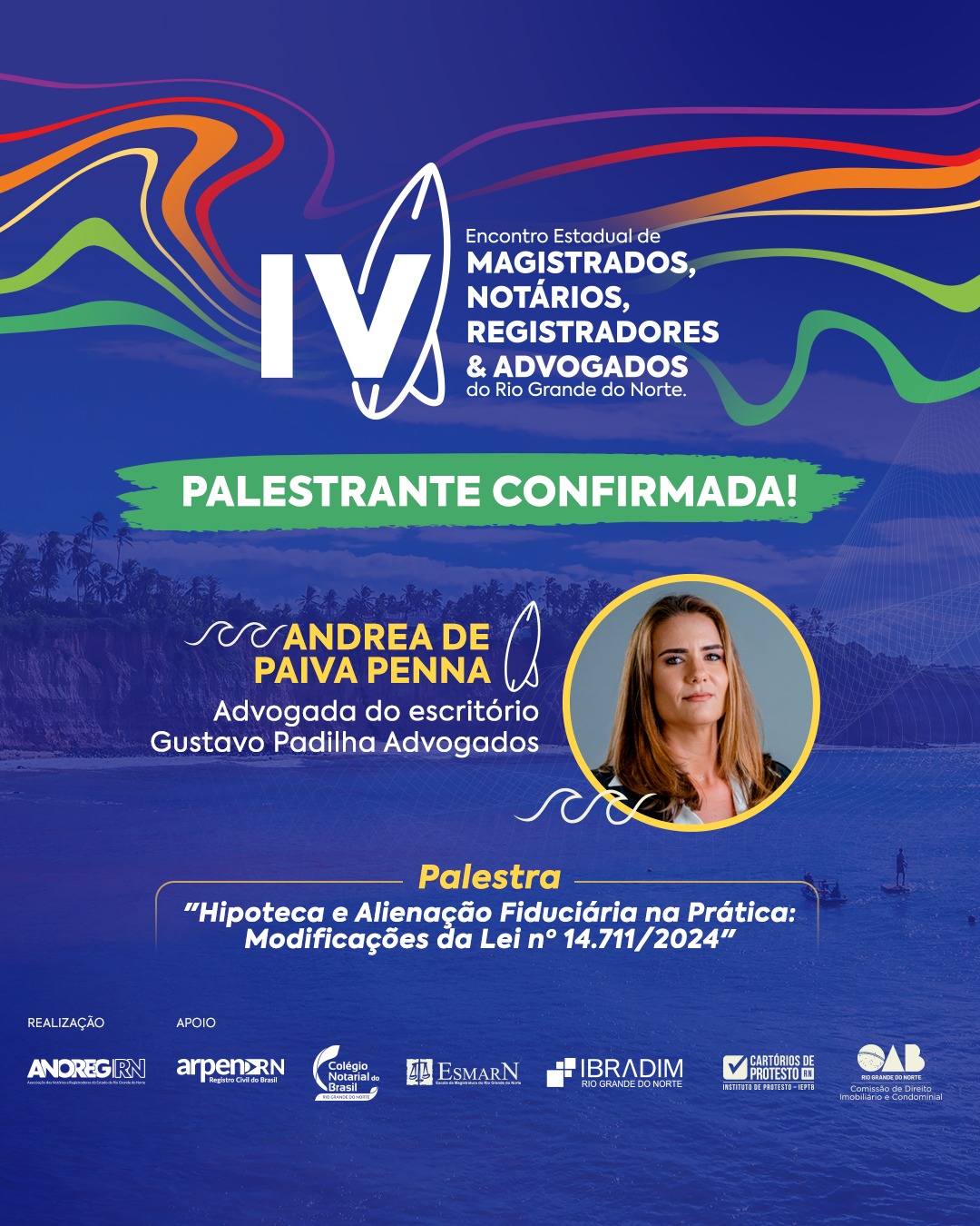 Palestrante confirmada - Andrea de Paiva Penna