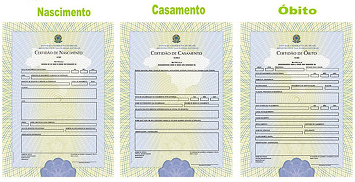 CNJ institui novos modelos nacionais de certidões de Registro Civil