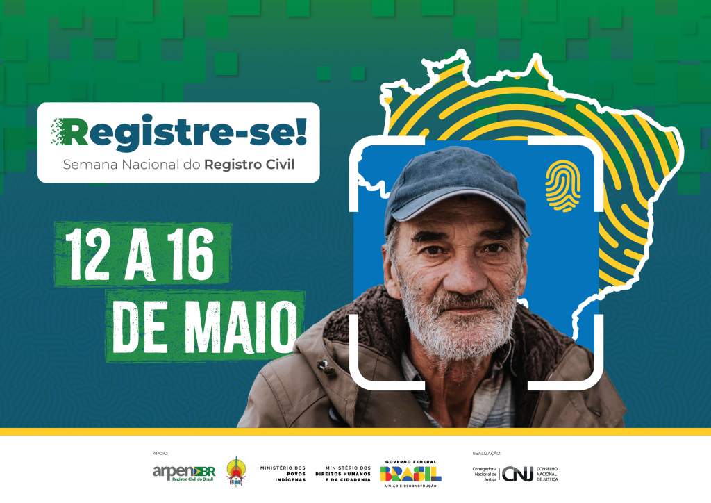 Semana “Registre-se!” começa nesta segunda (12/5) com previsão de 230 mil atendimentos